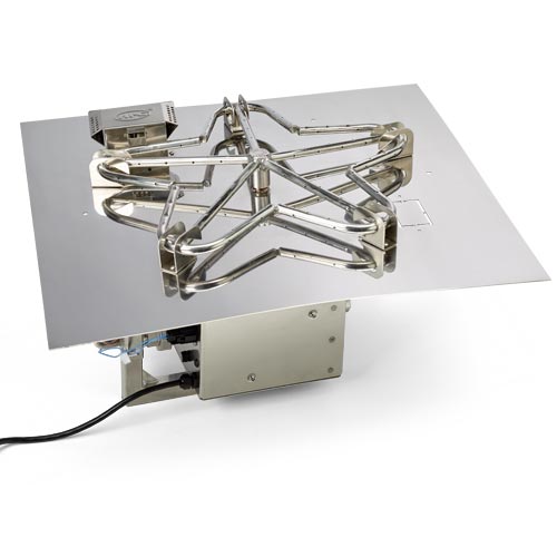 18FSSEI-SQ-HI/LO-LP/120VAC Automated Fire Pit Insert