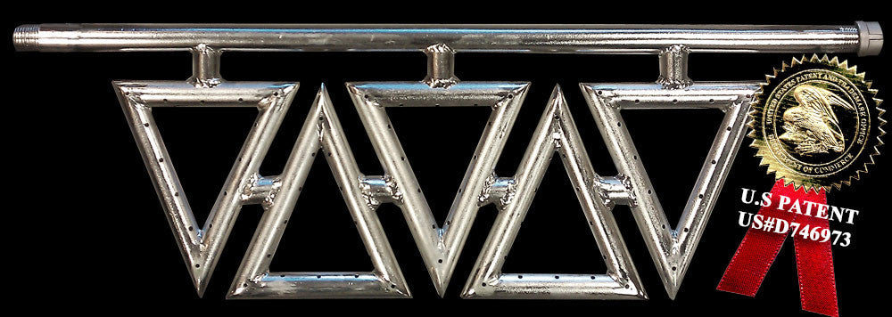 Diamond burner By Diamond Fire Glass ® - 5 Diamond