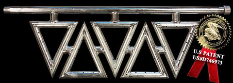 Diamond burner By Diamond Fire Glass ® - 5 Diamond