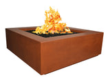 Aura Square Fire Pit Table