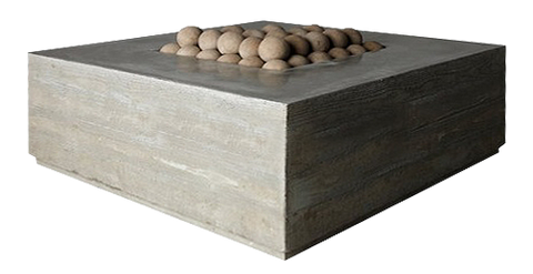 Boardform Quadra Fire Pit Table