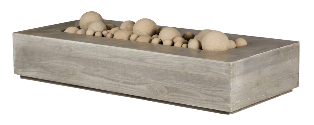 Boardform Plaza Fire Pit by Diamond Fire Glass