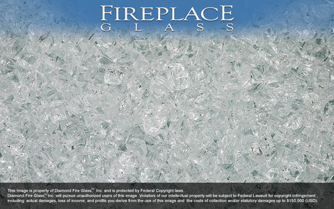 Alpine Nugget Fireplace Glass