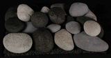 Ceramic Fire Stones Black/Gray/White