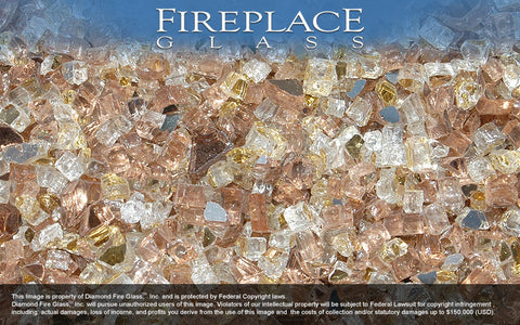 Marquis Garden Premixed Fireplace Glass