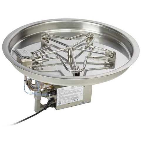 PENTA37EI-HI/LO-NG/120VAC Automated Ignition Fire Pit Insert